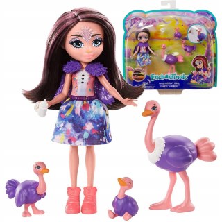 ENCHANTIMALS - ENCHANTIMALS DOLLY OFLELIA OSTRIGHS OSTRIG GTM32