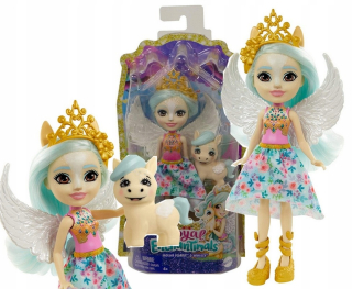 ENCHANTIMALS - Enchantimals Paolina Pegasus + PET