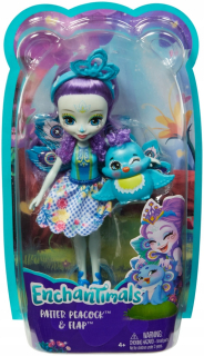 Enchantimals - enchantimaliálne casty peapcock + paw FXM74