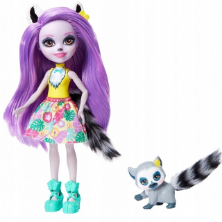 ENCHANTIMALS - ENCHANTIMALS BOLIKA plus pet lemur fnh22