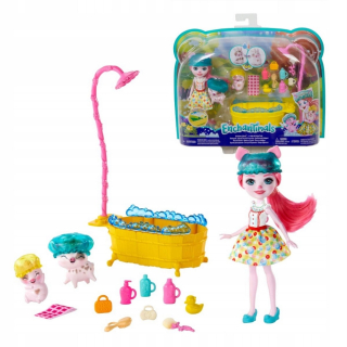 ENCHANTIMALS - Enchantimals Doll Radostné Bath Prasa Ptyy Pig