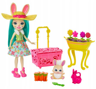 ENCHANTIMALS - Enchantimals Jarná bábika Bunnies GJX32 / GJX33