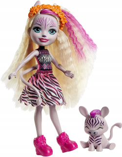 ENCHANTIMALS - ENCHANTIMALS DOLLY ZEBRA A REF MATTLEL GTM27