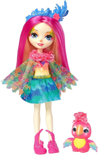 Enchantimals - enchantimals bolika s pet parrrot FJJ21