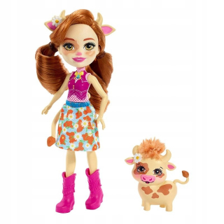 Enchantimals - enchantimals bolika s pet kings krava