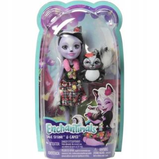 ENCHANTIMALS - ENCHANTIMALS BOLIKAŤ + ZVIERATY SÚZNASTVO SKUNK FXM72