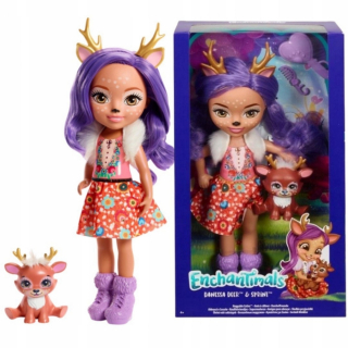 ENCHANTIMALS - ENCHANTIMALS DOLL + PET FRH54 31CM BIG