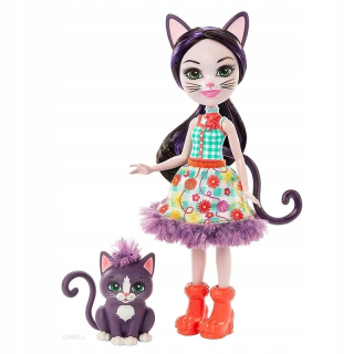 ENCHANTIMALS - ENCHANTIMALS DOLLY + ZVÝŠNUTIE GJX40