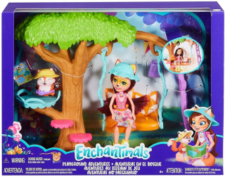 ENCHANTIMALS - Enchantimals bábika sada ihriska frh45