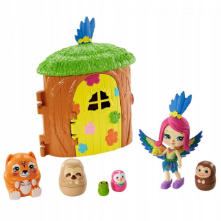 ENCHANTIMALS - Enchantimils Lesníctvo PEEKI PARROT GTM49 3+