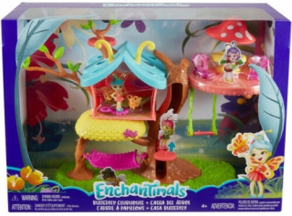 ENCHANTIMALS - Enchantimals Butterfly Chata Garden Set + Doll