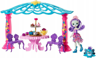 ENCHANTIMALS - Záhrada Enchantimals Gazebo Doll Peacock Príslušenstvo