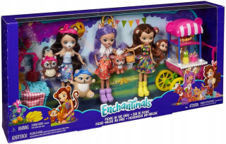 ENCHANTIMALS - Enchantimals Picnic v 3-Pak Mattel FVJ80 Park