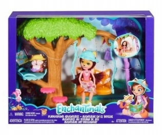 Enchantimals detské ihrisko hojdačka Felicy Lis FRH45