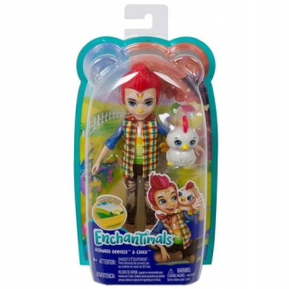 ENCHANTIMALS - Enchantimals Redward Rooster Doll + PET