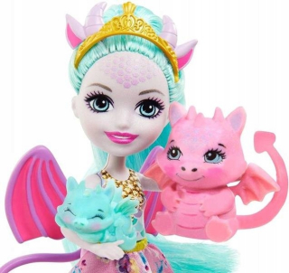 ENCHANTIMALS - Enchantimals Rodinná bábika Dragon Deanna a Dragons