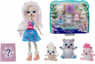ENCHANTIMALS - Enchantimals Rodina Polar Misi Mattel GJX47