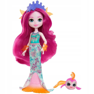 ENCHANTIMALS - Enchantimals Royal Maura Mermaid + Fish FNH22