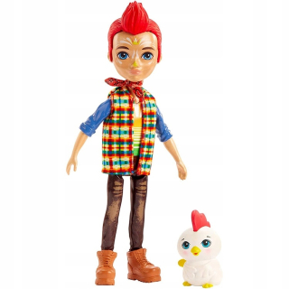 Enchantimals Harvest Hills Bábika so zvieracím motívom Redward Rooster