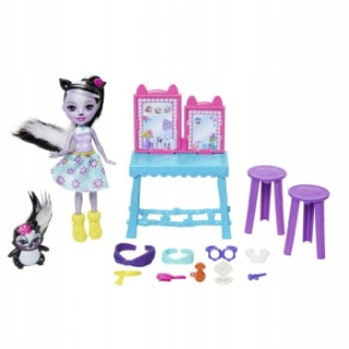 ENCHANTIMALS - ENCHANTIMALY WC + DOLLY SAGE GJX34 MATTLE