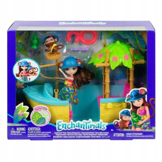 ENCHANTIMALS - ENCHANTIMALY TROPICKÉ BOZBY BOLIKOUS MONKEY GFN58