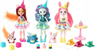 ENCHANTIMALS - ECCHANTIMALS BIGHTDY DOLLY LIS PAW RABBIT GJX22