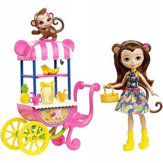 ENCHANTIMALS - Enchantimals - Merit Monkey FCG93 Ovocie
