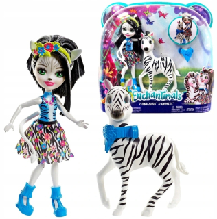 ENCHANTIMALS - Enchantimals Zelena Zebra a Hoofette Doll