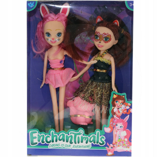 ENCHANTIMALS - Enchantimals sada 2 bábiky __weight 23 cm__ očarujúce