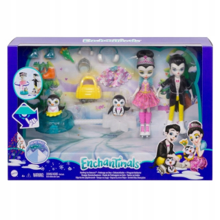 ENCHANTIMALS - ENCHANTIMALY ICE DANCE SET + 2LS GJX49