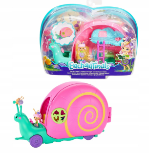 ENCHANTIMALS - Enchantimals set s bábik slimáky GCT42