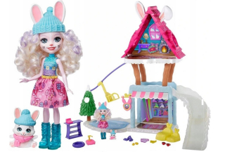 ENCHANTIMALS - Enchantimals Winter Chata Chata Doll Mattel