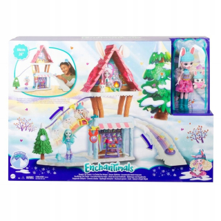 ENCHANTIMALS - Enchantimils Winter Cottage so snímok GJX50