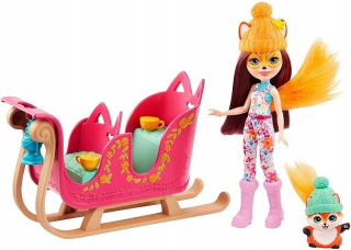 ENCHANTIMALS - ENCHANTIMALS ZIMAČNÁ FOX A LISEK GJX31