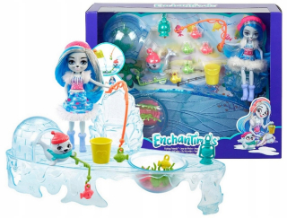 ENCHANTIMALS - Enchantimals Zimná rybárska bábika Sashay Seal