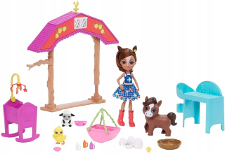 ENCHANTIMALS - Enchantimals - škôlka na farme bábika Konik gjx23