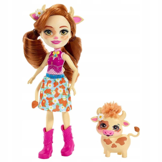 ENCHANTIMALS - ENCHANTIMALY CALLY COW + PET FXM77