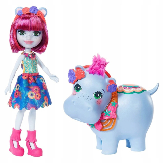 ENCHANTIMALS - Enchantimals Hedda Hippo + Lake Bábika (GFN56)