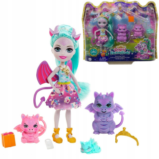 ENCHANTIMALS - Enchantimals Family Dragon Doll Deanna Dragon