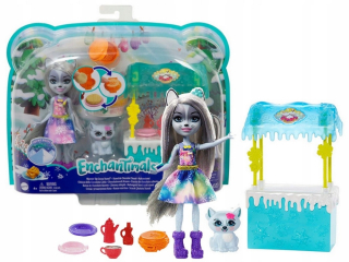 ENCHANTIMALS - Enchenchantmals Zimný obchod Hawa Husky GJX37