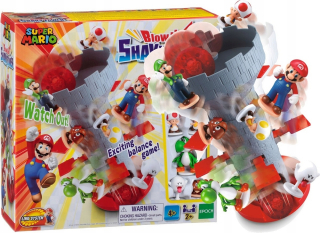 Super Mario - Epoch Super Mario hra Rozchytá Tower 7356