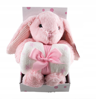 Medvedík Pú - Easycare Plush Bunny Set + 75x100cm deka