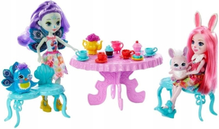 ENCHANTIMALS - Enchantimals 2 x stretnutie bábiky na čaj