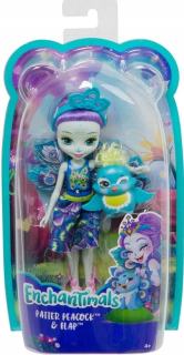 Enchantimals. DVH87 Patter Peacock + Klapka na uši