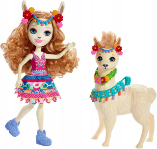 ENCHANTIMALS - ENCHANTIMALS FRH42 LAMA A FLEECY DOLLY