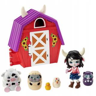 ENCHANTIMALS - Enchantimals Farm Cambie Cow Doll GTM48 Mattel