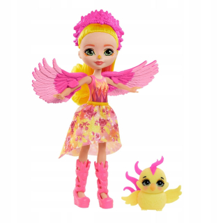 ENCHANTIMALS - Enchantimals Phoenix Doll Sunrise Doll Animal