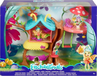 ENCHANTIMALS - Enchantimals GBX08 Butterfly Chata na strome