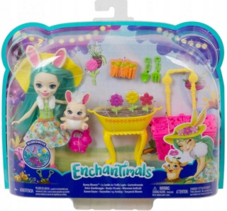 Enchantimals. GJX32 Králik Fluffy Bunny