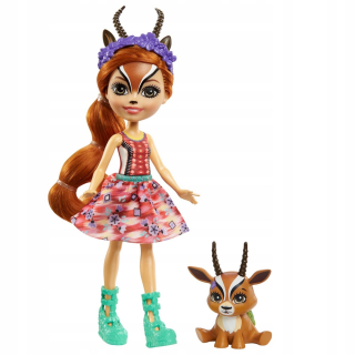 ENCHANTIMALS - Enchantimals Gabriela Gazelle Doll Gazela GTM26